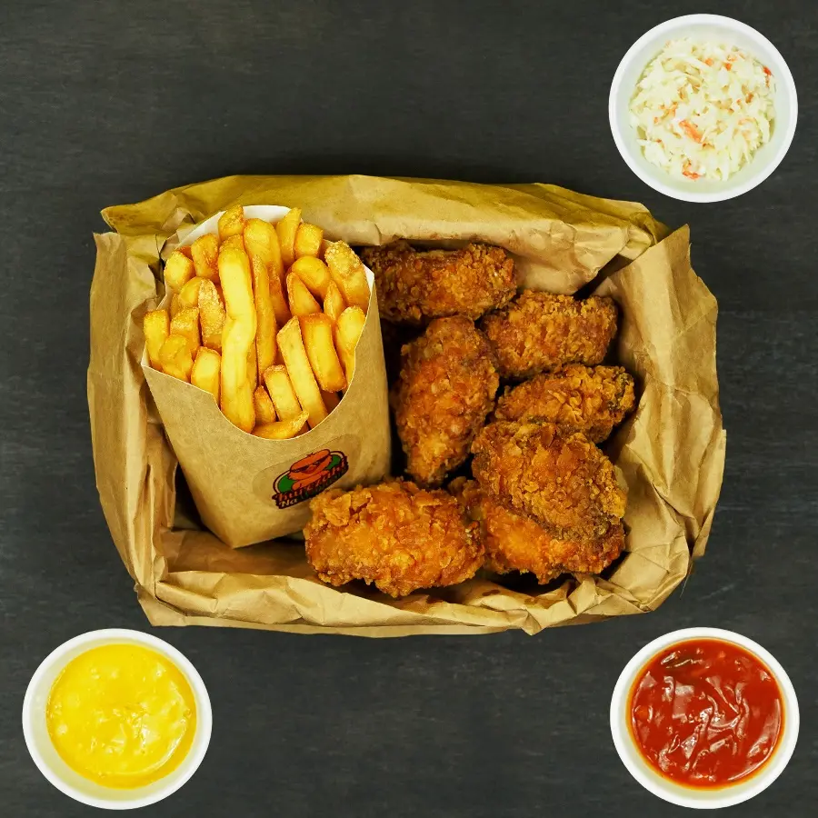 Chicken menu card