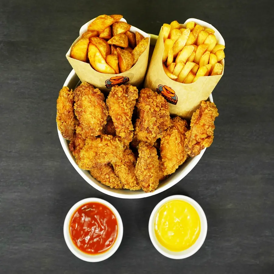 Chicken menu card